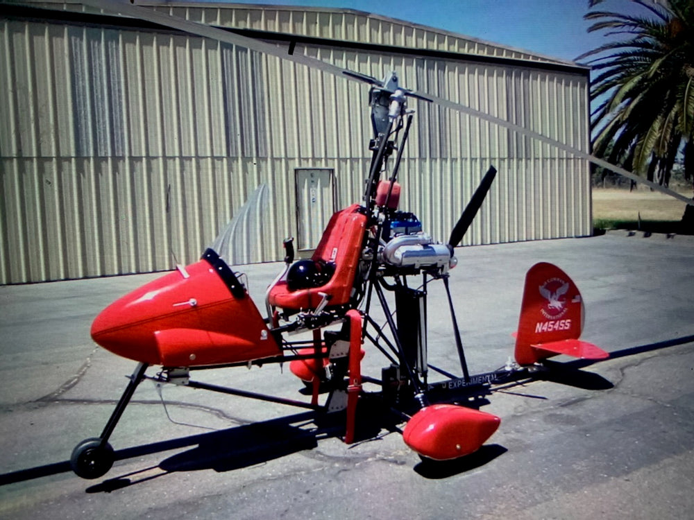 Partial Enclosure Single-Seat Gyroplane