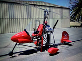 Partial Enclosure Single-Seat Gyroplane